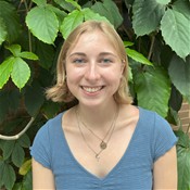 Bellarmine University History student Jamie Vickers poses for a portrait.