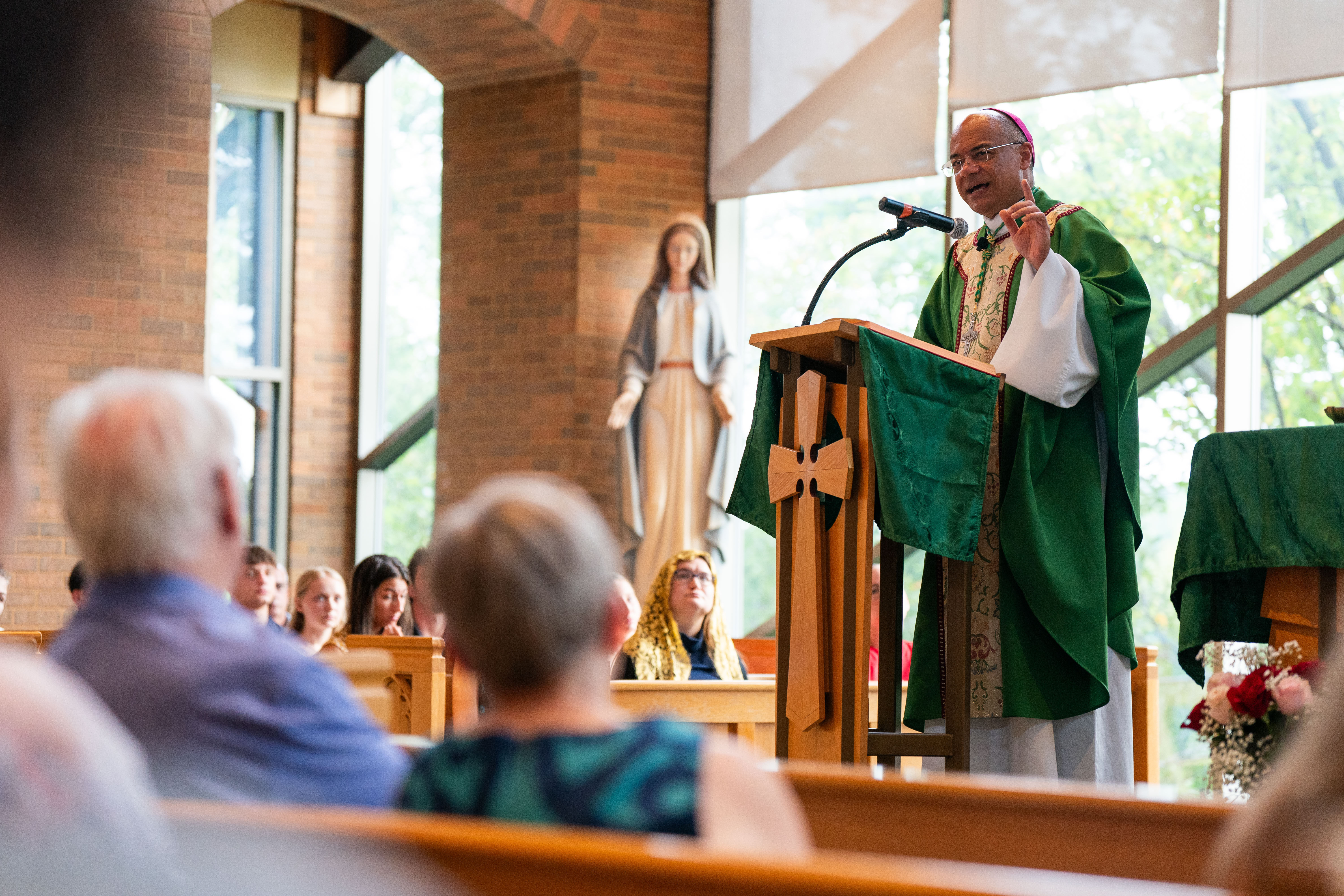 mass_1000 Mass at Our Lady of The Woods Chapel