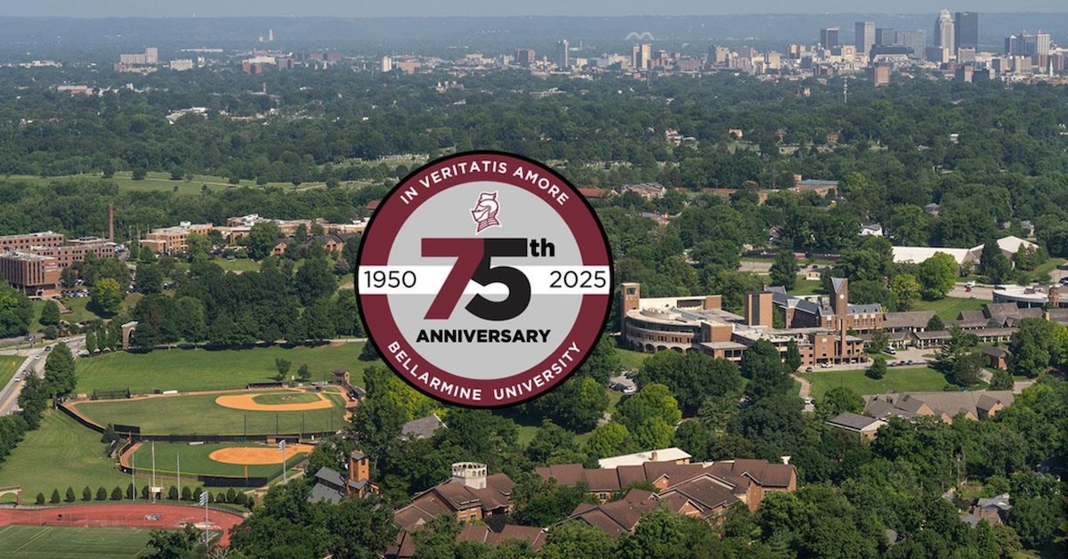 Aeriel view of Bellarmine 