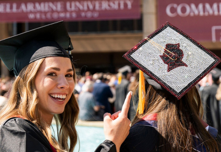 Graduation Cap at Freedom Hall