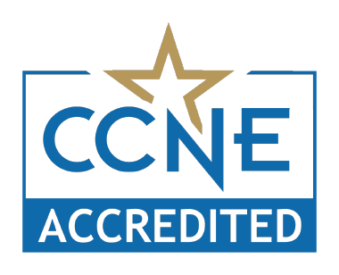 CCNE accreditation seal