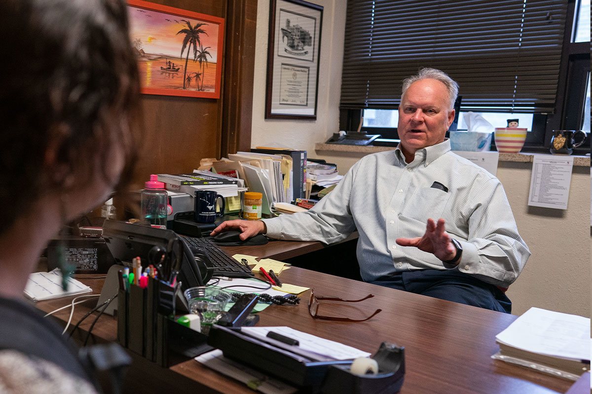 bellarmine professor and student