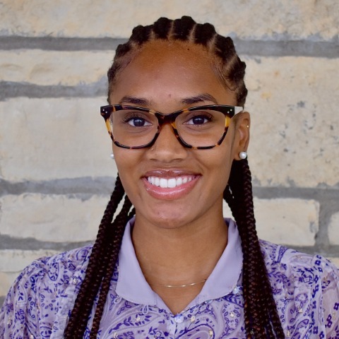 Bellarmine Criminal Justice Studies sudent Gabrielle Fomby poses for a portrait.