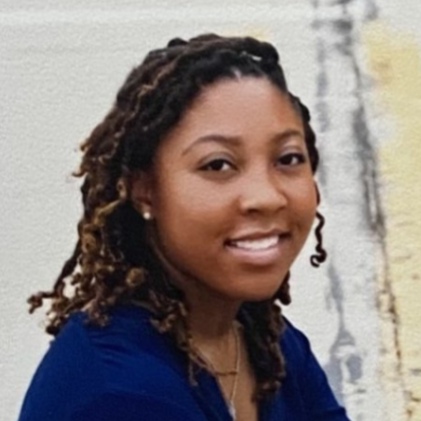 Bellarmine University Environmental Science student Karisma Burnett poses for a portrait.